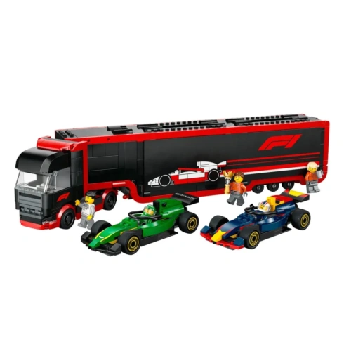 LEGO City Вантажівка F1 з автомобілями RB20 та AMR24 60445 - 8