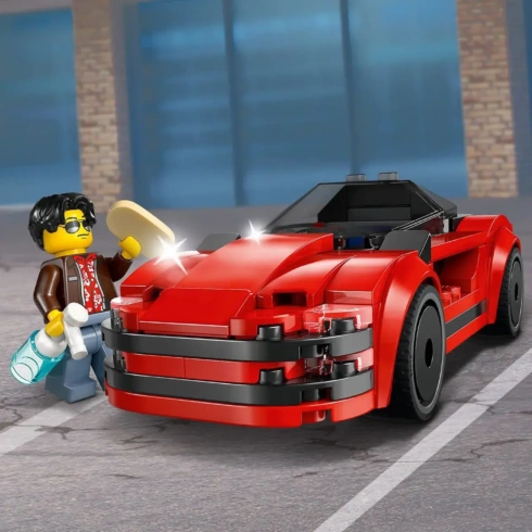 LEGO City Червоний спортивний автомобіль 60448 - 5