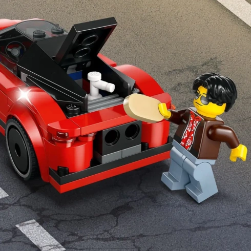 LEGO City Червоний спортивний автомобіль 60448 - 7