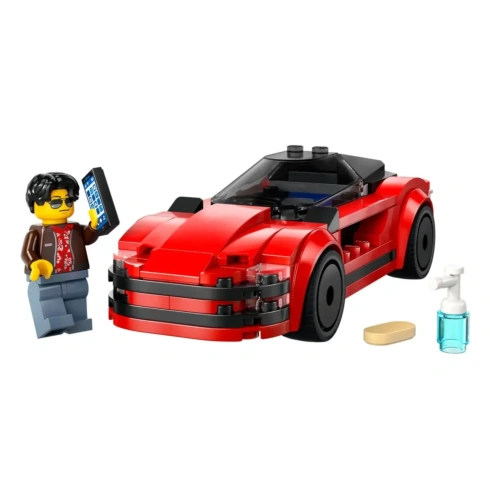 LEGO City Червоний спортивний автомобіль 60448 - 8