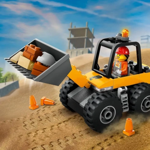 LEGO City Жовтий будівельний автонавантажувач 60450 - 5