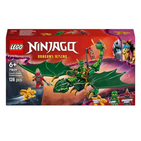 LEGO Ninjago Зелений лісовий дракон Ллойда 71829 - 1