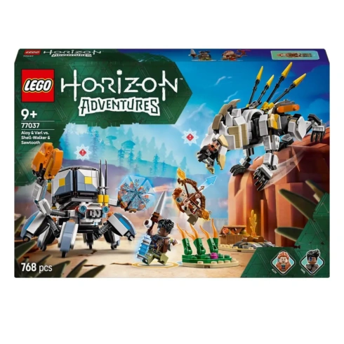 LEGO Horizon Adventures Aloy і Varl проти Shell-Walker і Sawtooth 77037 - 1