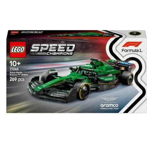 LEGO Speed ​​Champions Автомобіль для перегонів Aston Martin Aramco F1 AMR24 77245 - 1