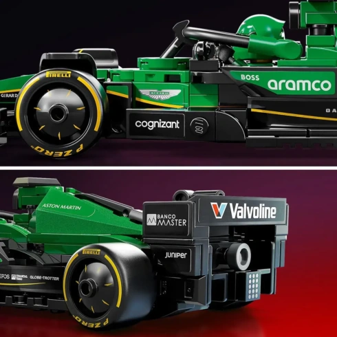 LEGO Speed ​​Champions Автомобіль для перегонів Aston Martin Aramco F1 AMR24 77245 - 5