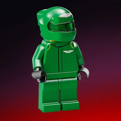 LEGO Speed ​​Champions Автомобіль для перегонів Aston Martin Aramco F1 AMR24 77245 - 6