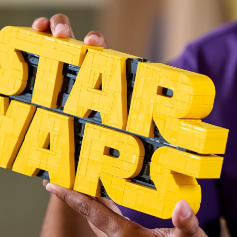 LEGO Star Wars Логотип з кубиків «Зоряні війни» 75407 - 4
