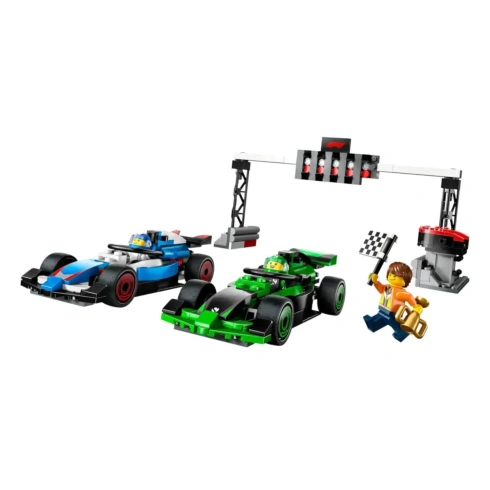 LEGO City Grid F1® з автомобілями для перегонів VCARB і Sauber (60474) - 8