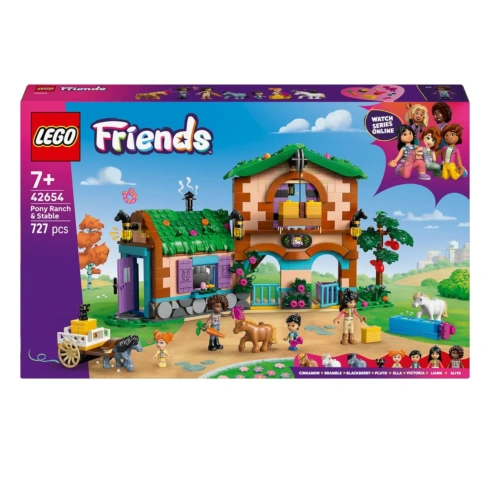 LEGO Friends Ранчо і стайня поні 42654 - 1