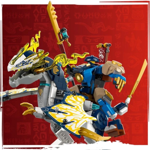 LEGO NINJAGO Розбійник: Робот-вершник на драконі 71843 - 7