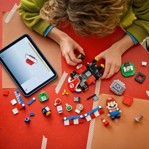 LEGO Super Mario Mario Kart – Interactive LEGO Mario та Standard Kart 72043 - 3