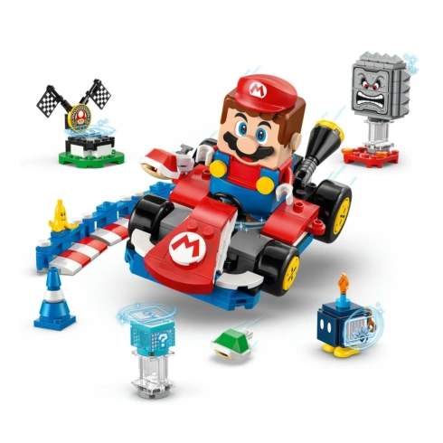 LEGO Super Mario Mario Kart – Interactive LEGO Mario та Standard Kart 72043 - 7