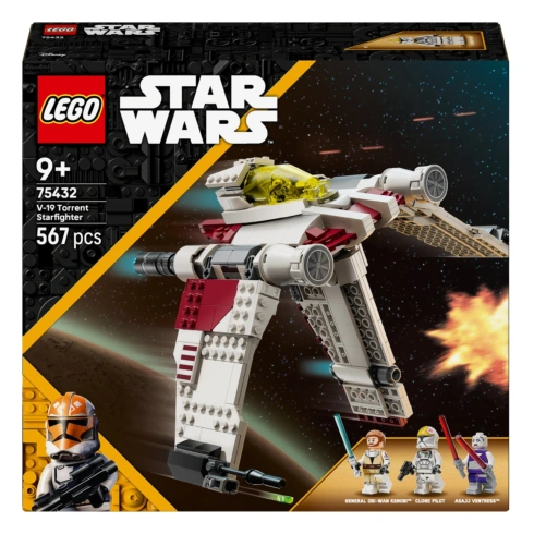 LEGO Star Wars Зоряний винищувач V-19 «Потік» 75432 - 1