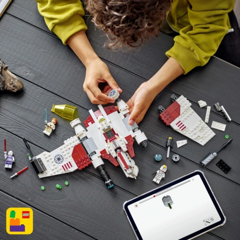 LEGO Star Wars Зоряний винищувач V-19 «Потік» 75432 - 3