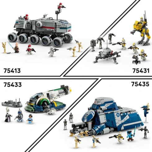 LEGO Star Wars Зоряний винищувач V-19 «Потік» 75432 - 5