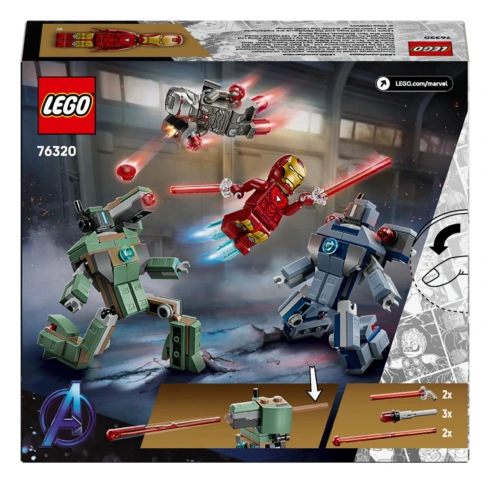 LEGO Super Heroes Залізна людина та Бойова Машина проти Хаммер Дронів 76320 - 10
