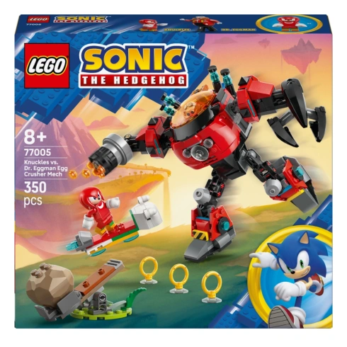 LEGO Sonic the Hedgehog Knuckles проти Dr. Eggman Egg Crusher Mech 77005 - 1