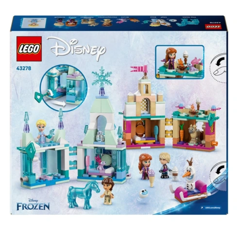 LEGO Disney Frozen Мінімоделі замку Аренделл і крижаного палаца Ельзи 43278 - 10