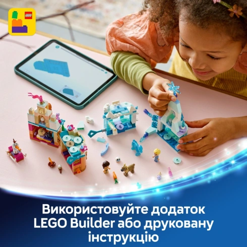 LEGO Disney Frozen Мінімоделі замку Аренделл і крижаного палаца Ельзи 43278 - 16