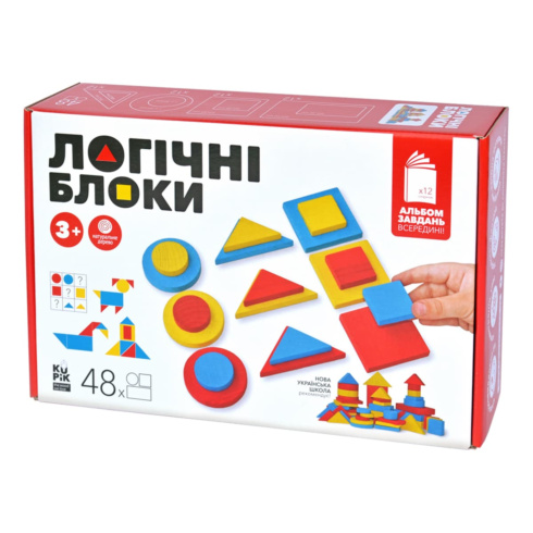 Дерев'яні блоки Дьєнеша Ігротеко 48 ел - 19
