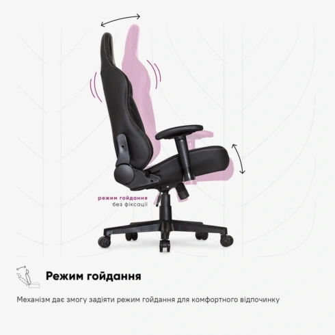 Геймерське крісло Cyberlux Helios Black - 7