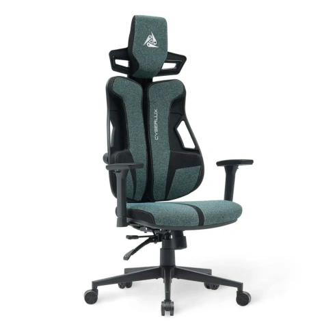 Крісло Cyberlux V8 Fabric Green - 1