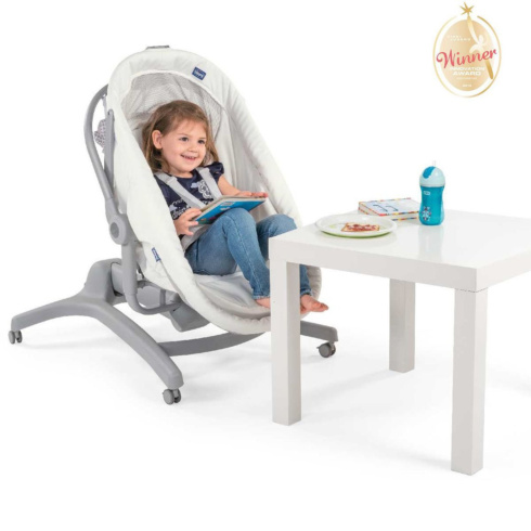 Люлька-стільчик Chicco Baby Hug Air White 4 в 1 - 5