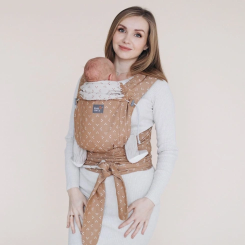 Слінг Love and Carry ЛавТай Bio Cotton Кориця - 2
