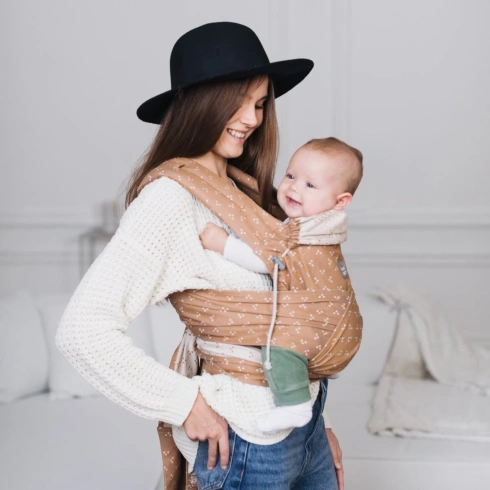 Слінг Love and Carry ЛавТай Bio Cotton Кориця - 5