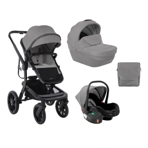 Універсальна коляска 3 в 1 Kikka boo Irene Light Grey 2024 - 1