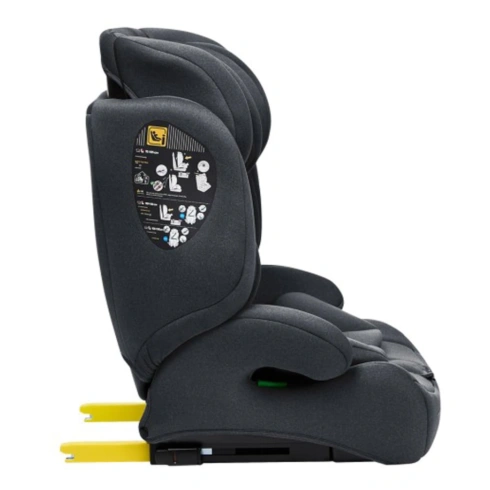 Автокрісло Kikka boo i-Bronn i-Size Grey 76-150 см - 6