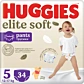 Підгузки-трусики Huggies Elite Soft 5 (12-17 кг) 34 шт - 1