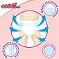 Підгузки GOO.N Plus розмір М (6-11 кг) 56 шт - 17