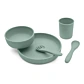 Набір посуду Kikkaboo Platinum Silicone Sage Mint 5 предметів - 2