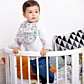 Органічний нагрудник Еко Пупс Cotton Premium Бегемотик - 12