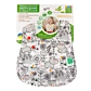 Органічний нагрудник Еко Пупс Cotton Premium Бегемотик - 4