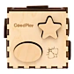 Кубик-сортер Goodplay Дерев'яний CUB-4-003 - 4