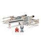 Набір колекційних фігурок Star Wars Medium Vehicle and figures X-Wing (Blue 1) Antoc Merric and R2-R9 - 2