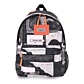 Рюкзак Bagland Stylish M Black and white - 1