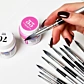 Набір професійних нейлонових пензликів Brushme 10 шт - 5