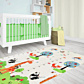 Дитячий килимок Mat4Baby Jungle and Trees 180х120 - 8