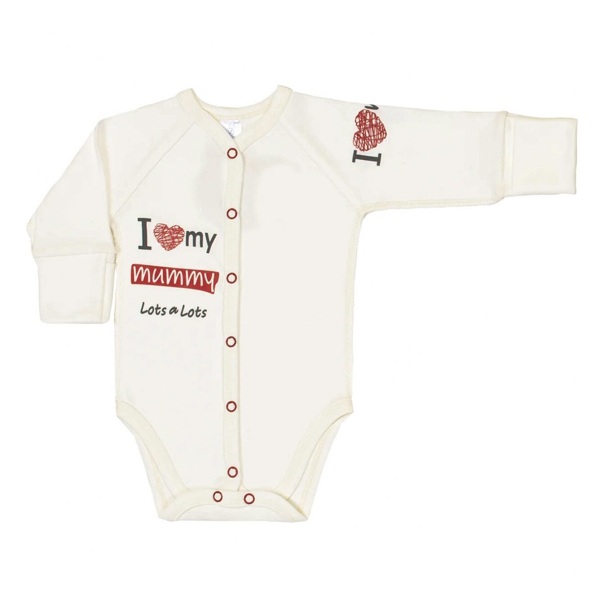 

Боди Верес I love my mummy, р.  102.81-7. ТМ: Верес, Молочный, 102.81-7.56