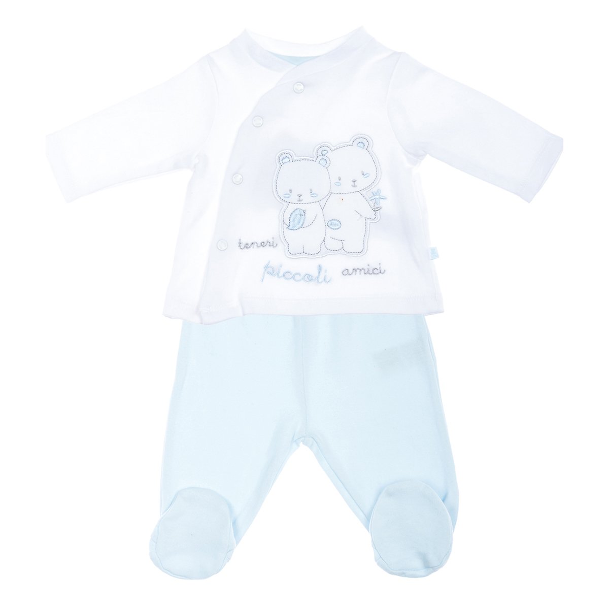 

Комплект BluKids Bio Cotton Oeko-Tex Piccoli, р.  5487241 ТМ: BluKids, Голубой, 5487241