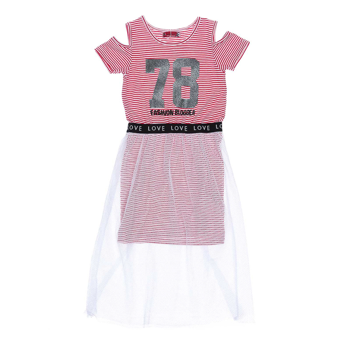 

Платье Silversun Fashion blogger 78 Red, р.  EK315630 ТМ: Silversun, Белый с красным, EK315630