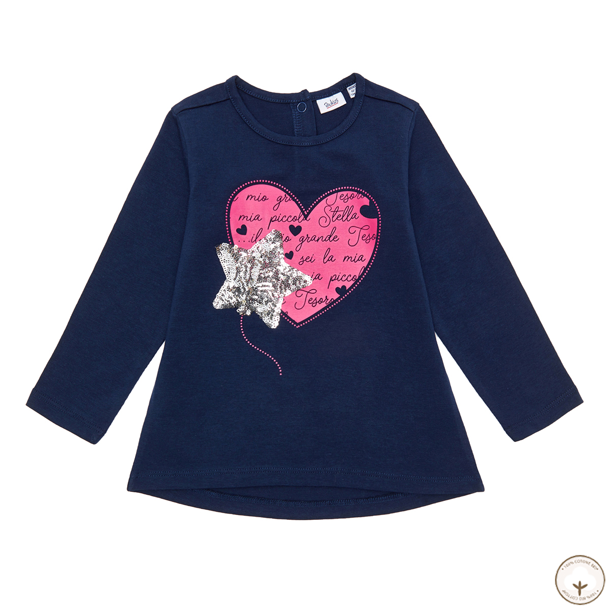 

Джемпер BluKids Bio Cotton Piccola Mia, р.  5701179 ТМ: BluKids, Синий, 5701179