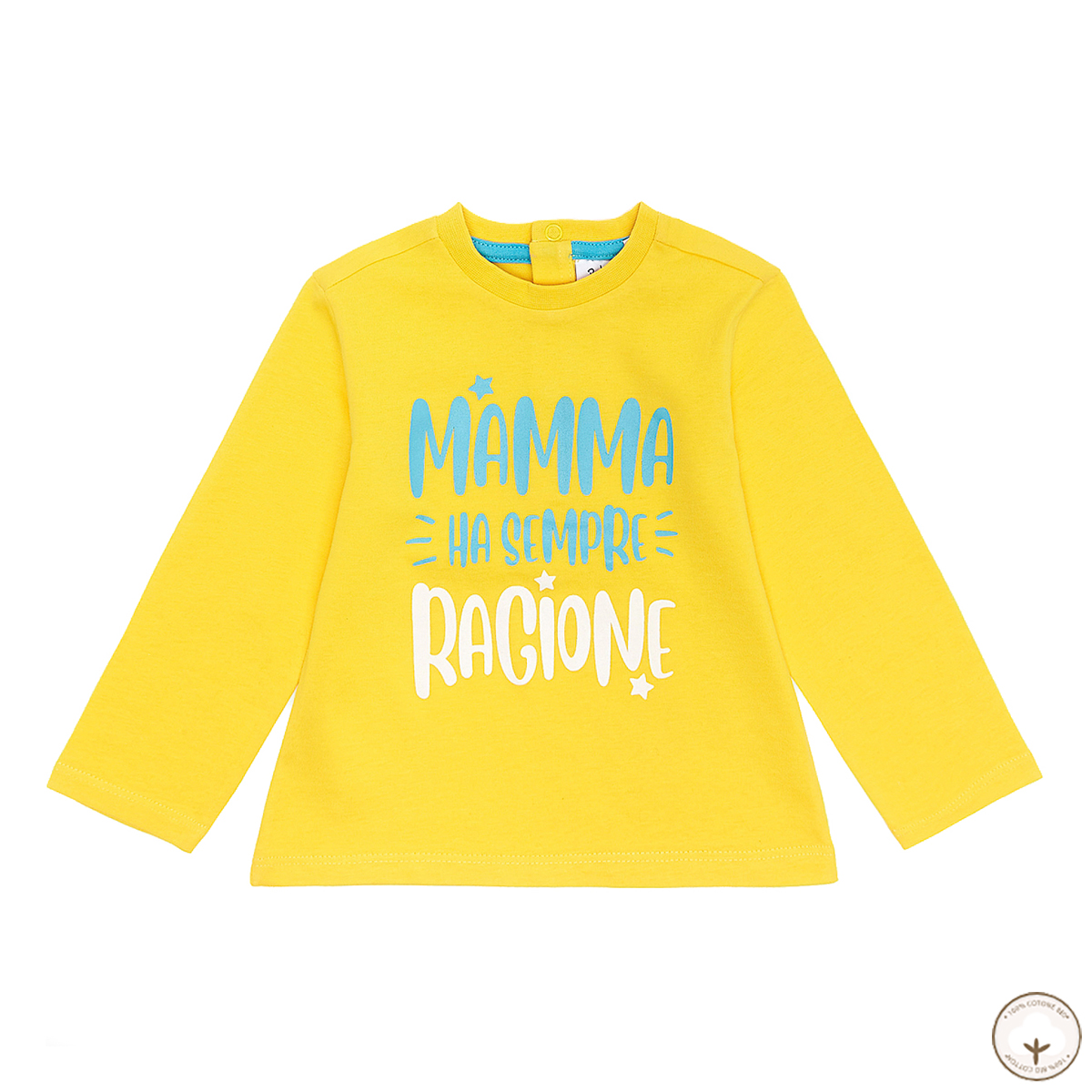 

Джемпер BluKids Bio Cotton Ragione Mamma, р.  5694773 ТМ: BluKids, Желтый, 5694773