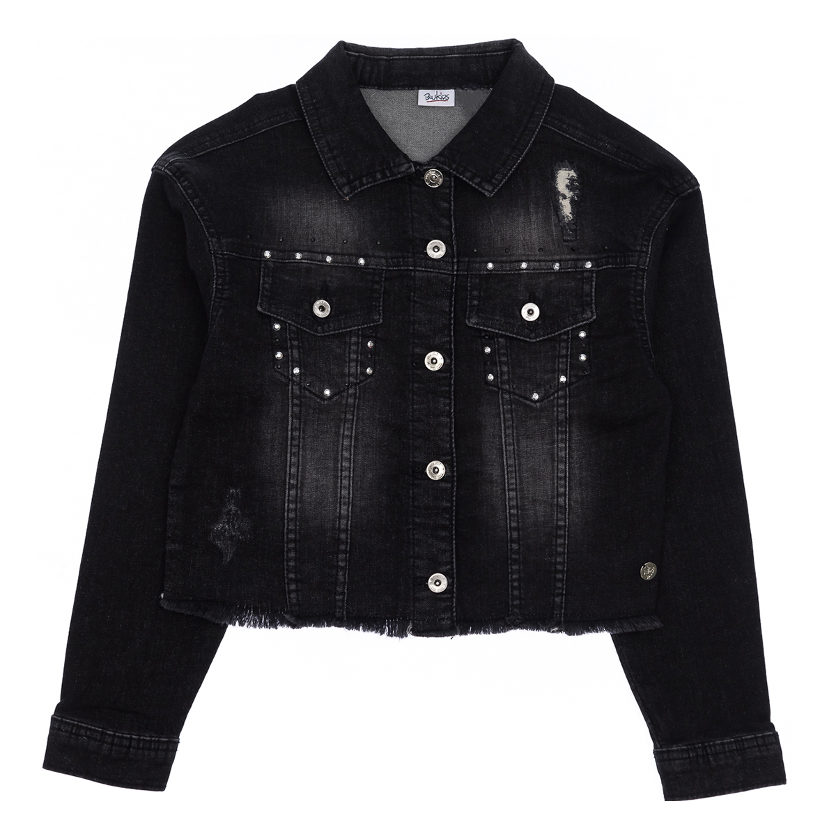 

Джинсовая курточка BluKids Deep Night Dark Gray, р.  5655175 ТМ: BluKids, Серый, 5655175