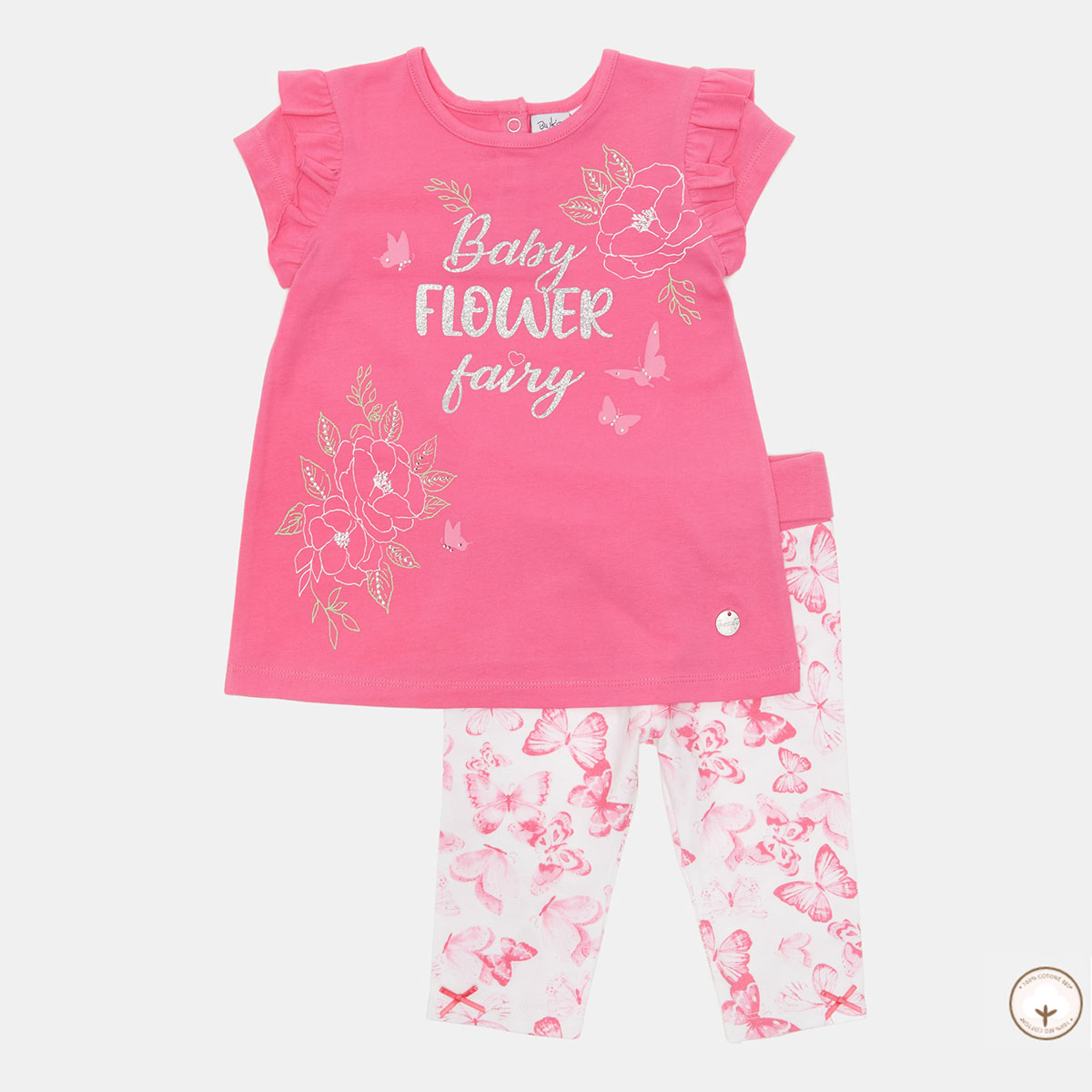 

Комплект BluKids Bio Cotton Flower, р. 5705905 ТМ: BluKids, Розовый, 5705905