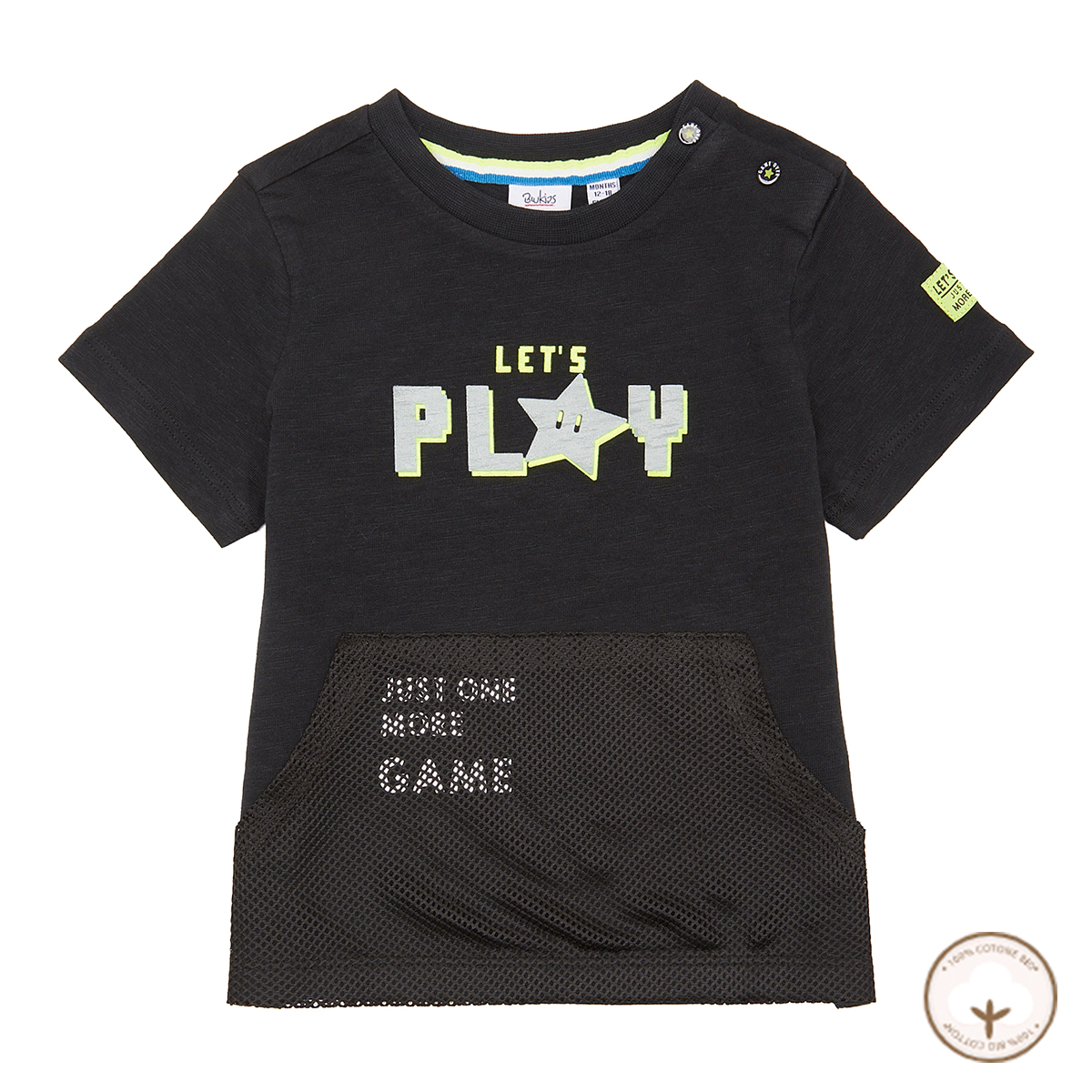 

Футболка BluKids Bio Cotton Just more, р.  5690245 ТМ: BluKids, Черный, 5690245
