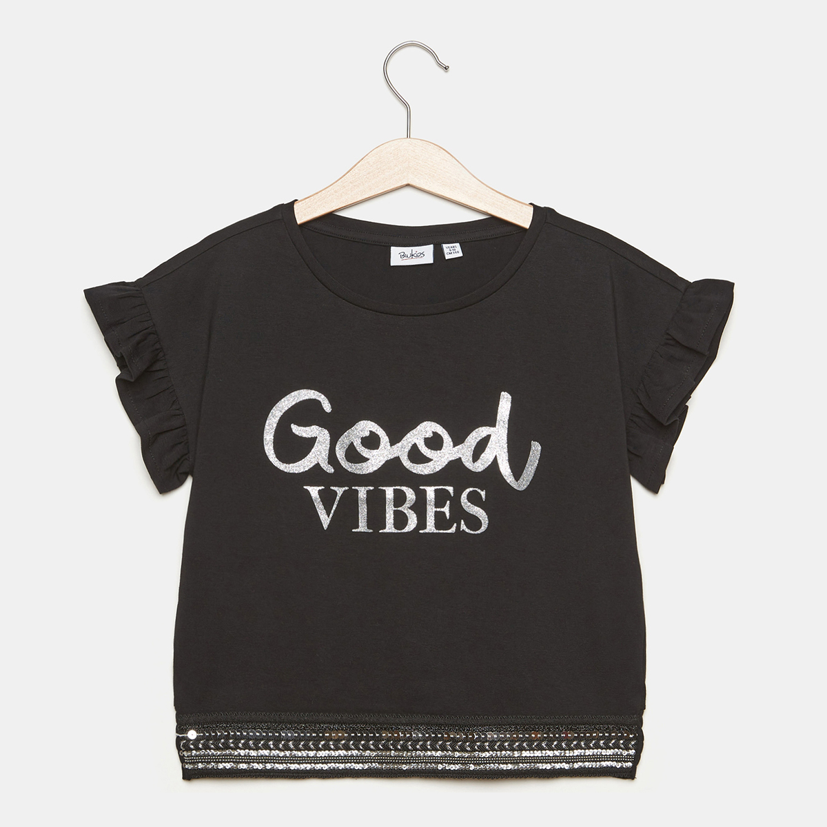 

Футболка BluKids Good vibes Black, р.  5704202 ТМ: BluKids, Черный, 5704202